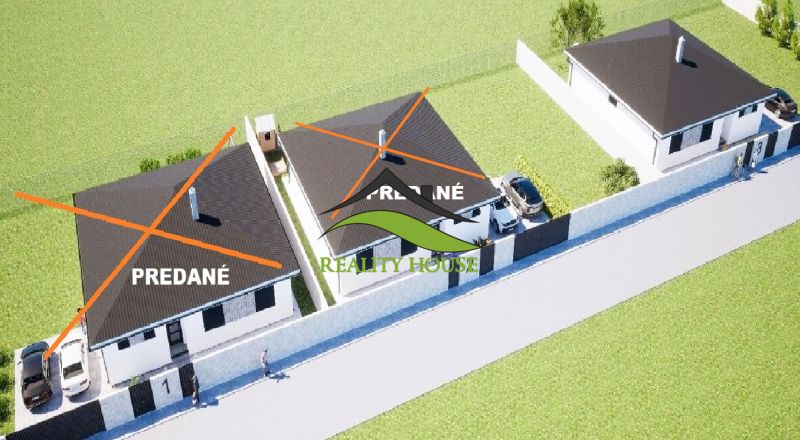 Murovaná Novostavba - DOM s pekným pozemkom 800m2