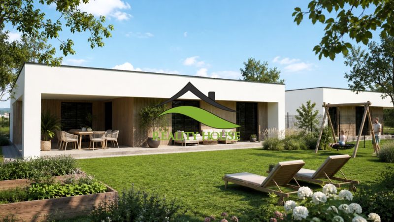 Záhumienky HAŽÍN  - Moderné NOVOSTAVBY blízko Michaloviec